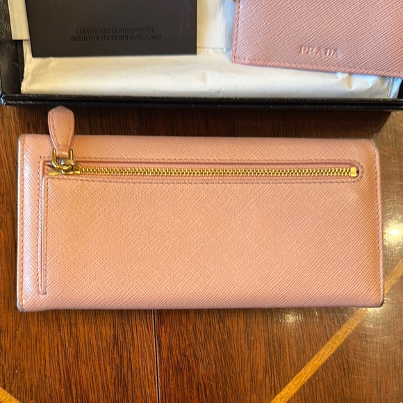 Prada Pink Wallet and Cardholder Set - Picture 4 of 6